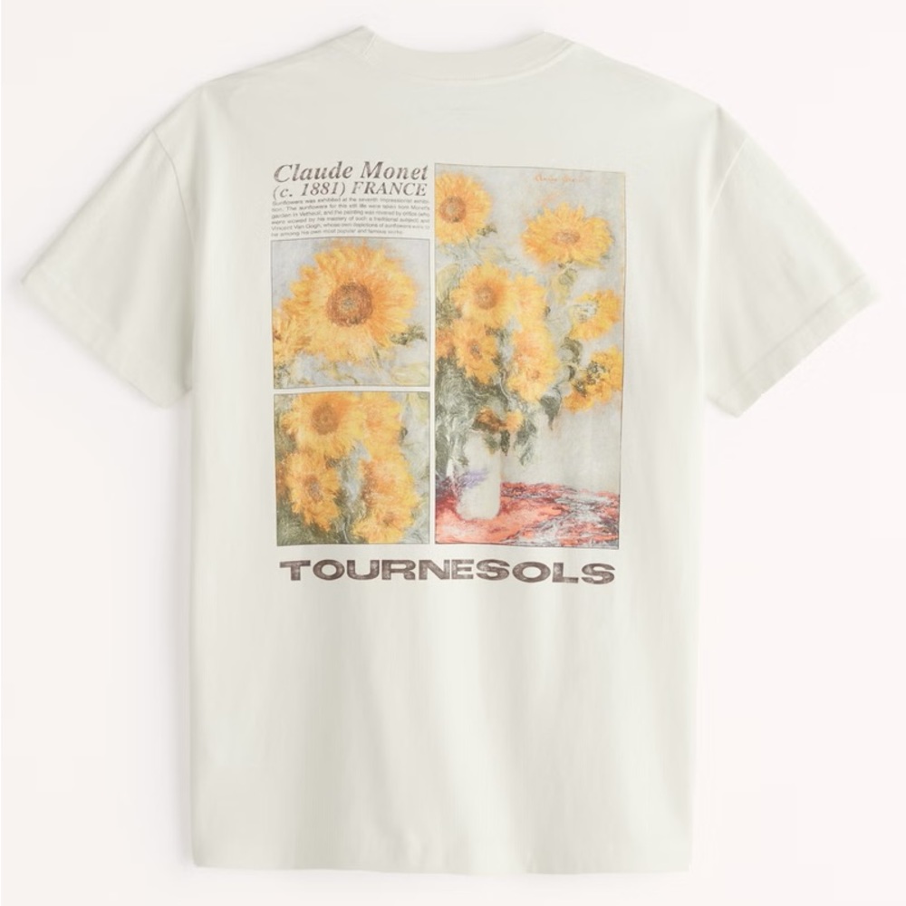 Abercrombie Claude Monet Graphic Tee